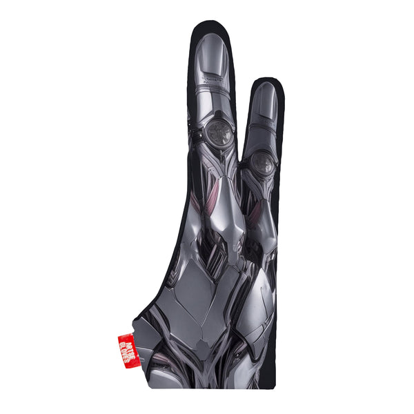 Artse gloves with two-finger anti-smudge robotic hand design, ideal for digital artists.