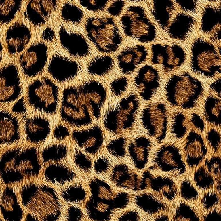 Close-up of a leopard print pattern