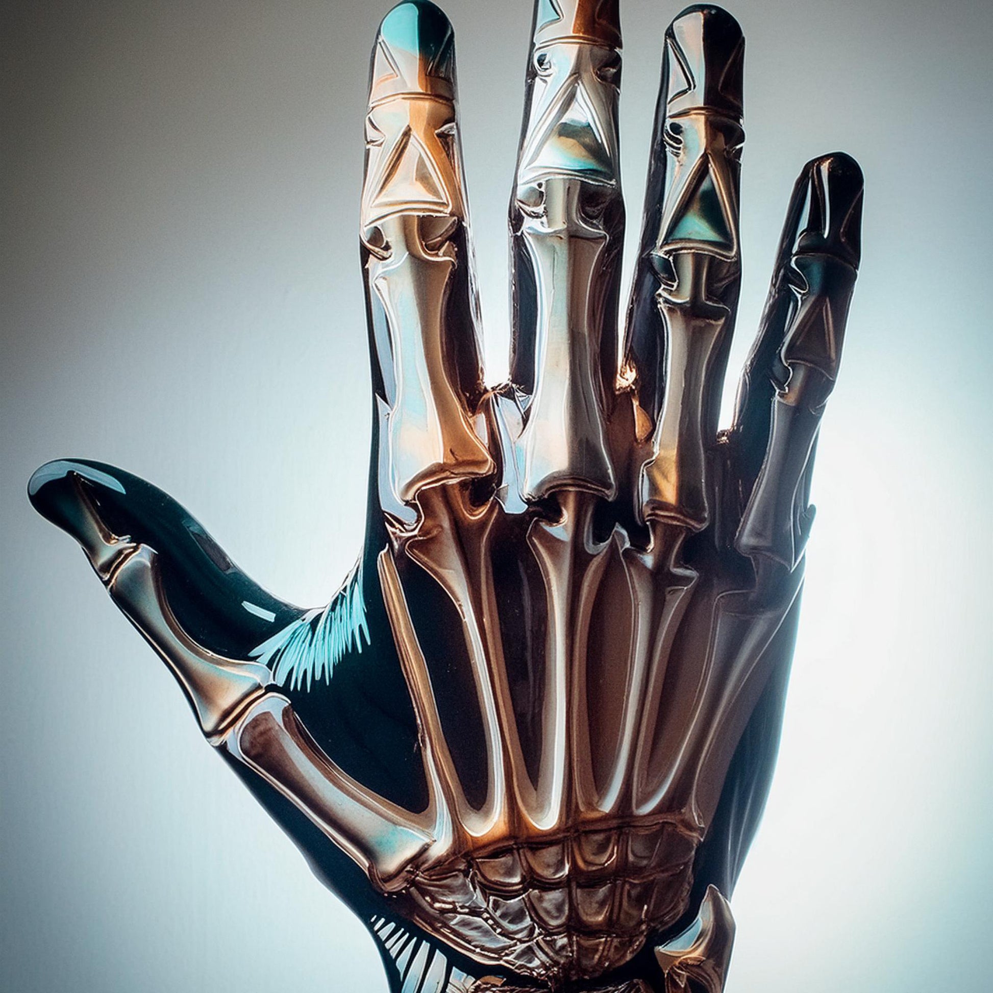 Graphics Bone Tech Artse gloves template perfect for use in art, graphics, and fashion.