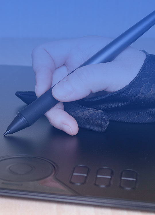 Artse Gloves Website offering Affordable, Predesigned, Printed and Customizable Drawing Gloves Compatible with All tablets