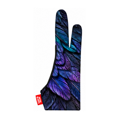 Feathery Textured Drawing Gloves for Tablet