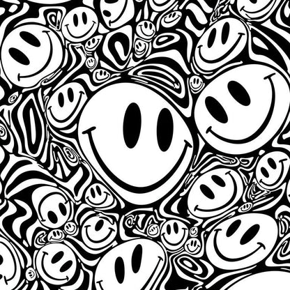 Smiley Pattern Drawing Gloves for Tablet