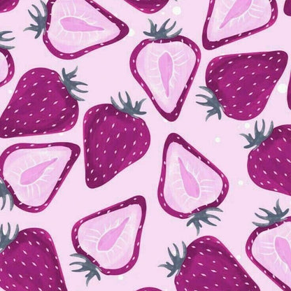 Strawberry Pattern Drawing Gloves for Tablet