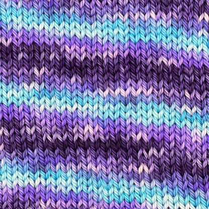 Purple Knitted Pattern Drawing Gloves for Tablet