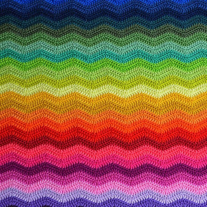 Rainbow Knitted Pattern Drawing Gloves for Tablet