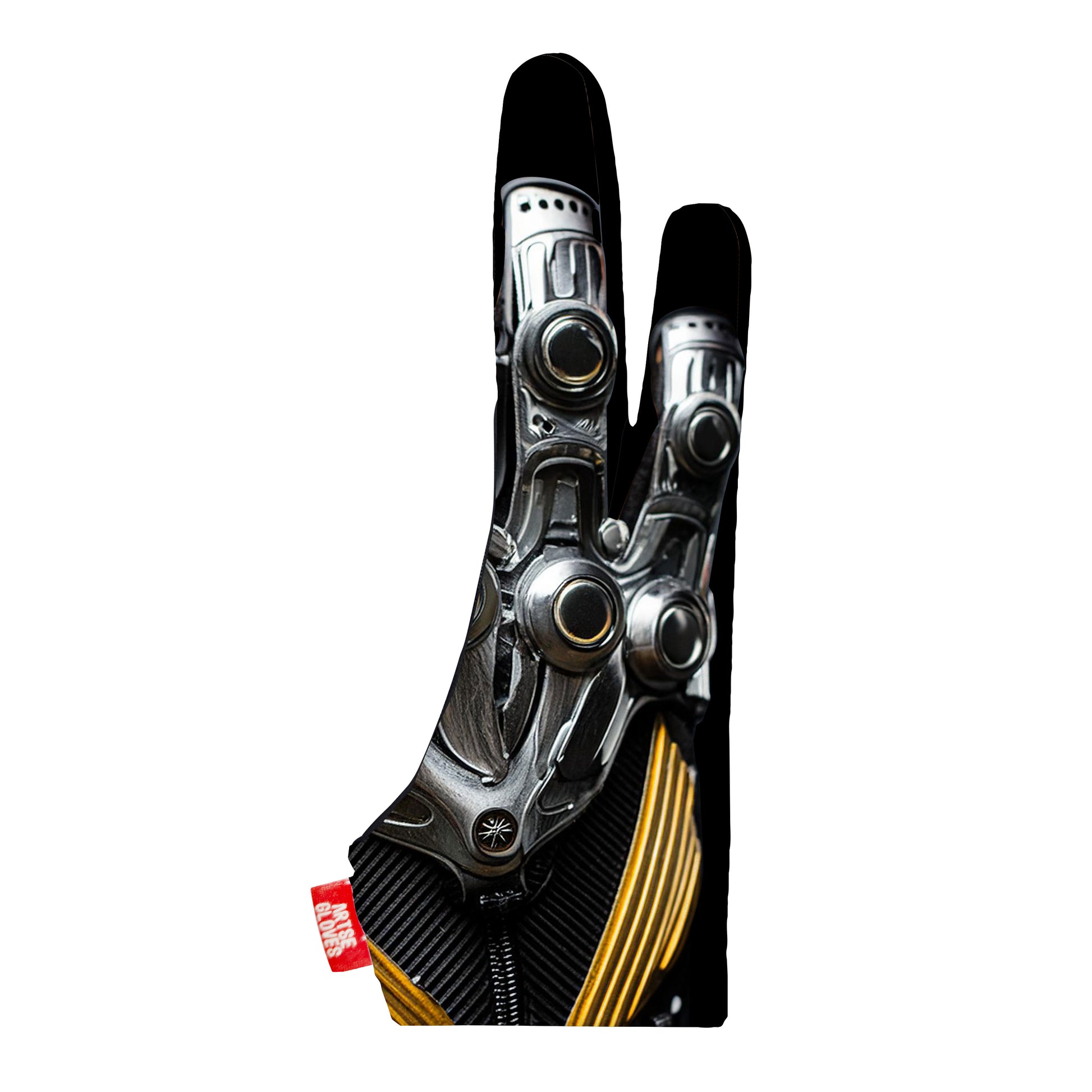 Artse gloves with two-finger anti-smudge robotic hand design, ideal for digital artists.