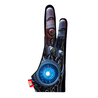 Artse gloves with two-finger anti-smudge robotic hand design, ideal for digital artists.