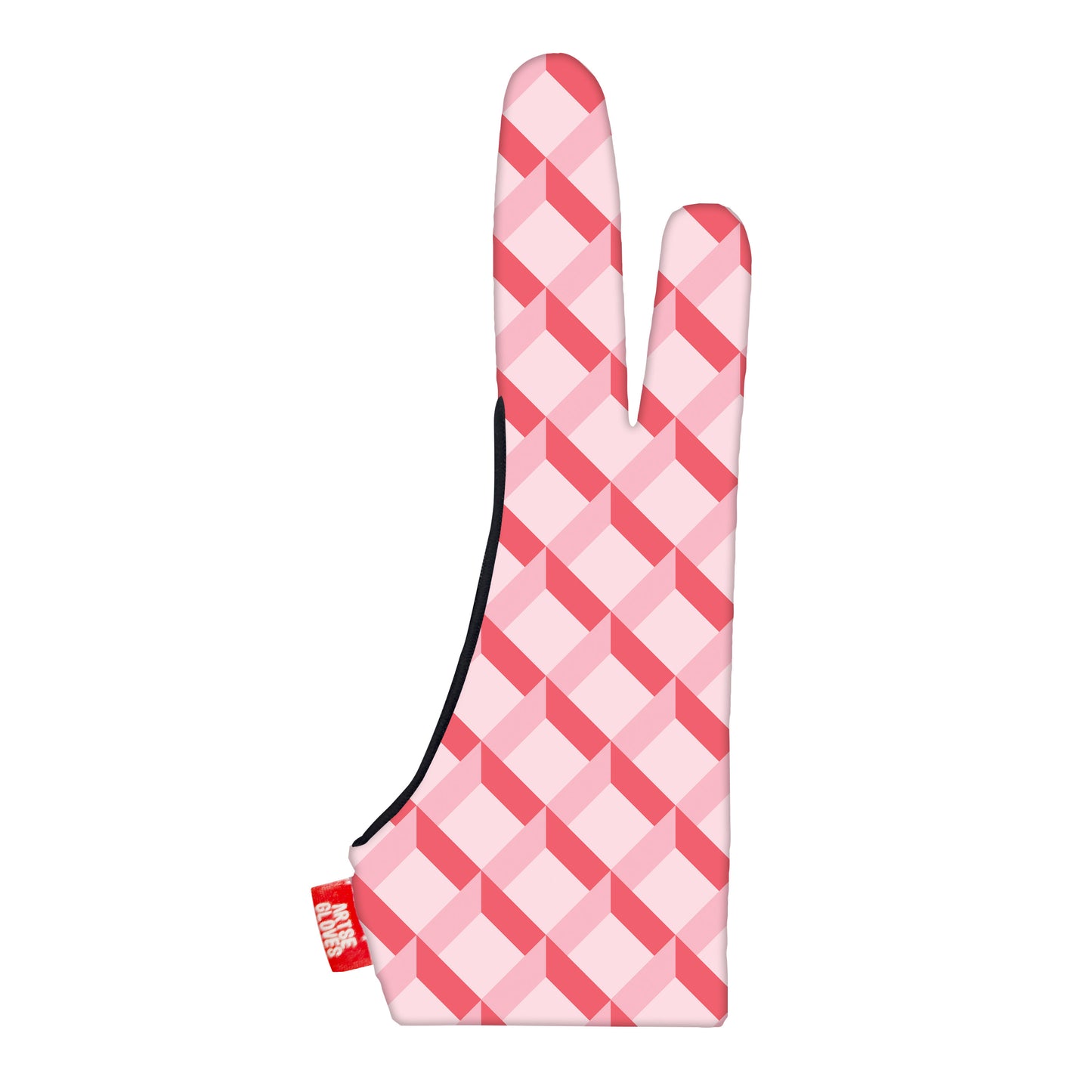Artse gloves with two-finger anti-smudge Criss Cross design, ideal for digital artists.