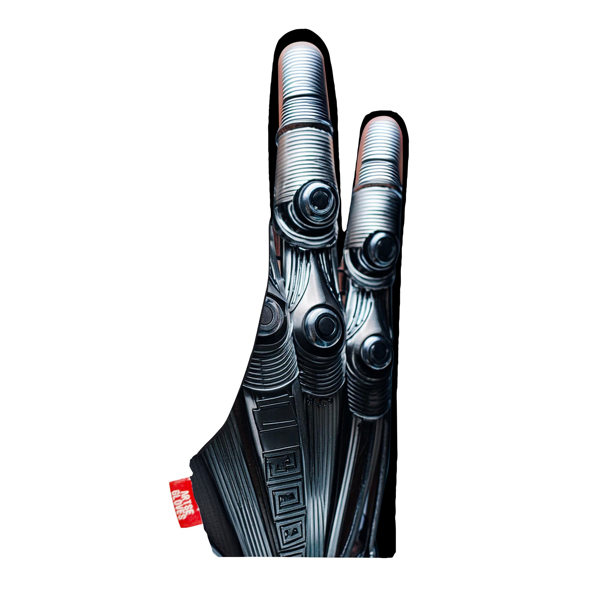 Artse gloves with two-finger anti-smudge robotic hand design, ideal for digital artists.