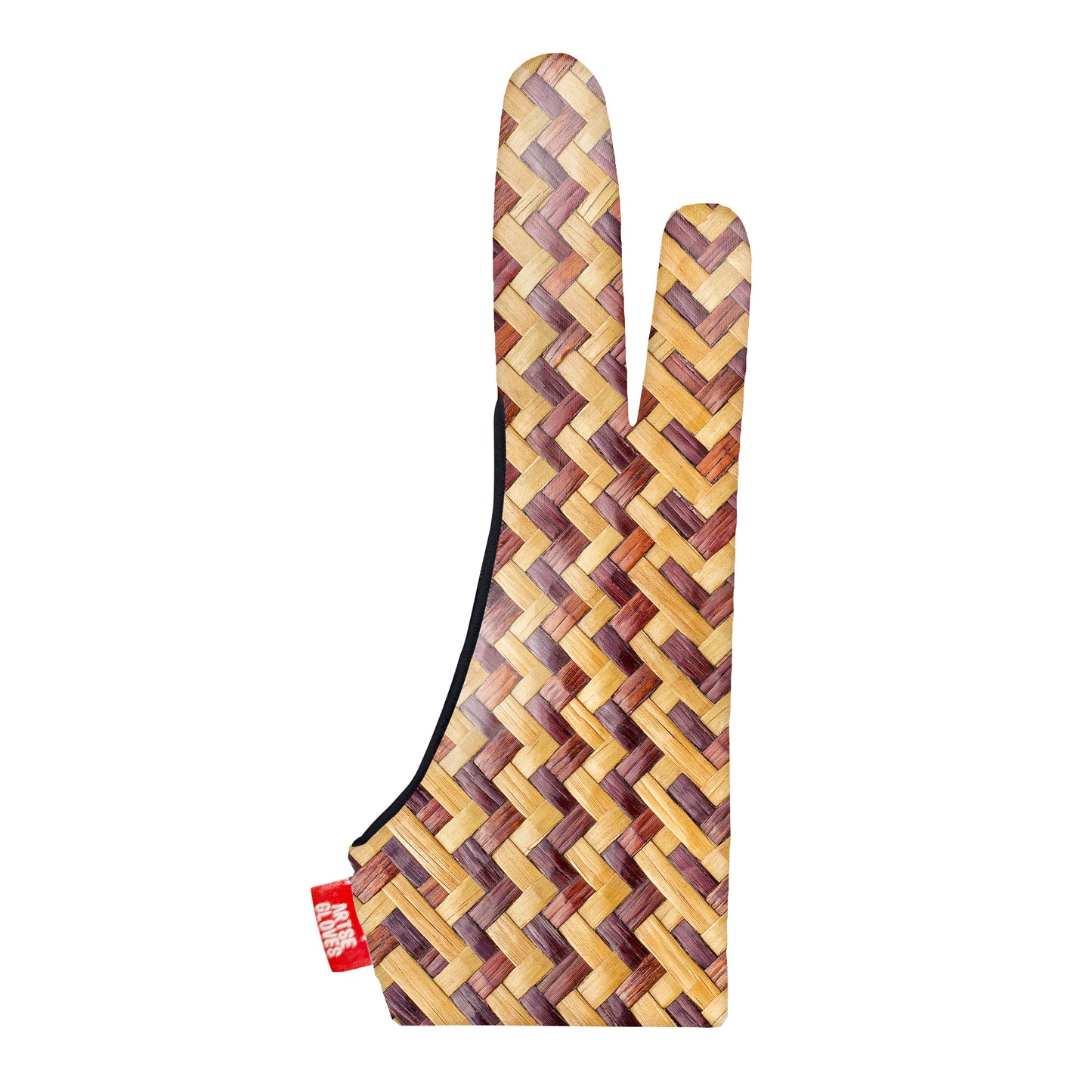 Artse gloves with two-finger anti-smudge ratttan mat design, ideal for digital artists.
