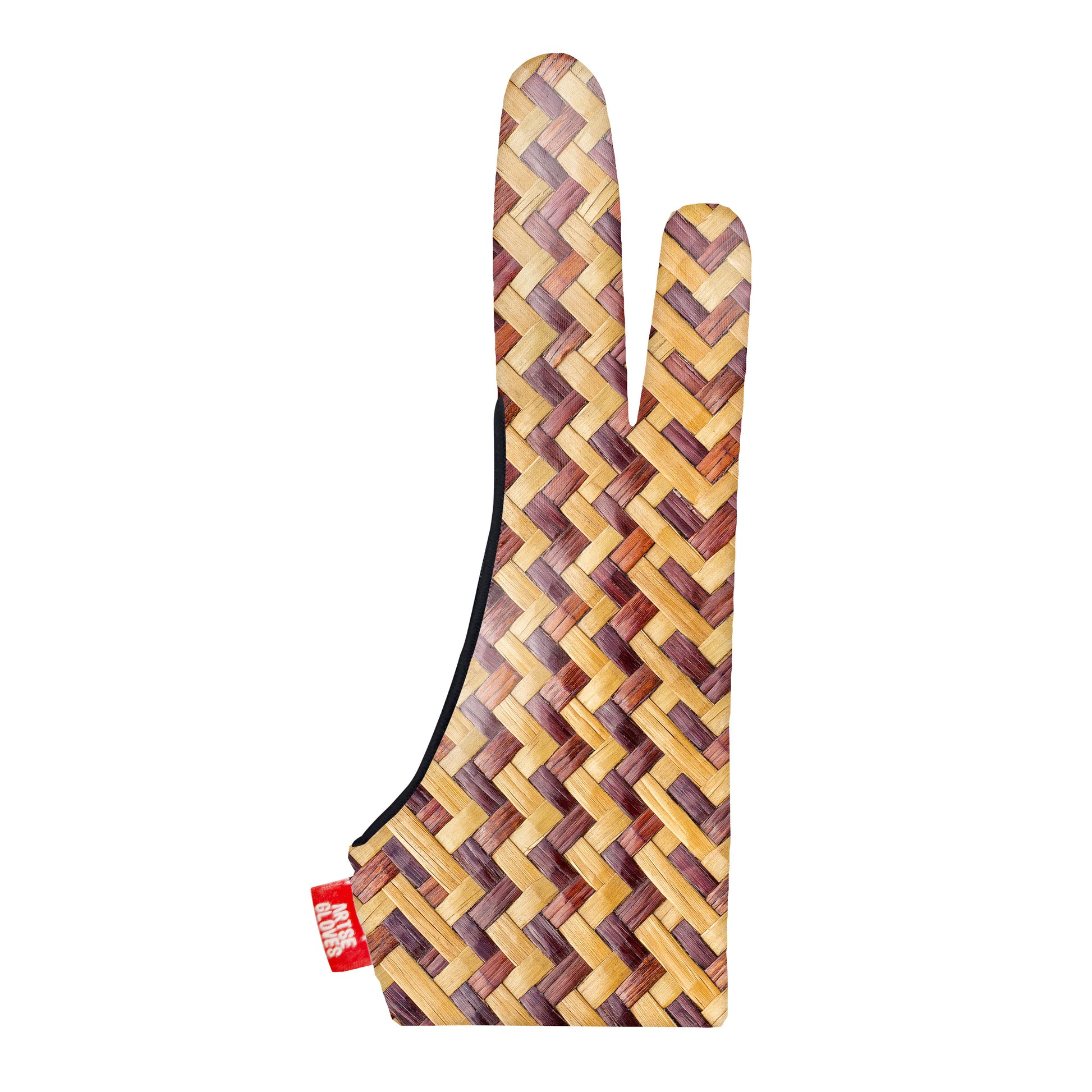 Artse gloves with two-finger anti-smudge ratttan mat design, ideal for digital artists.