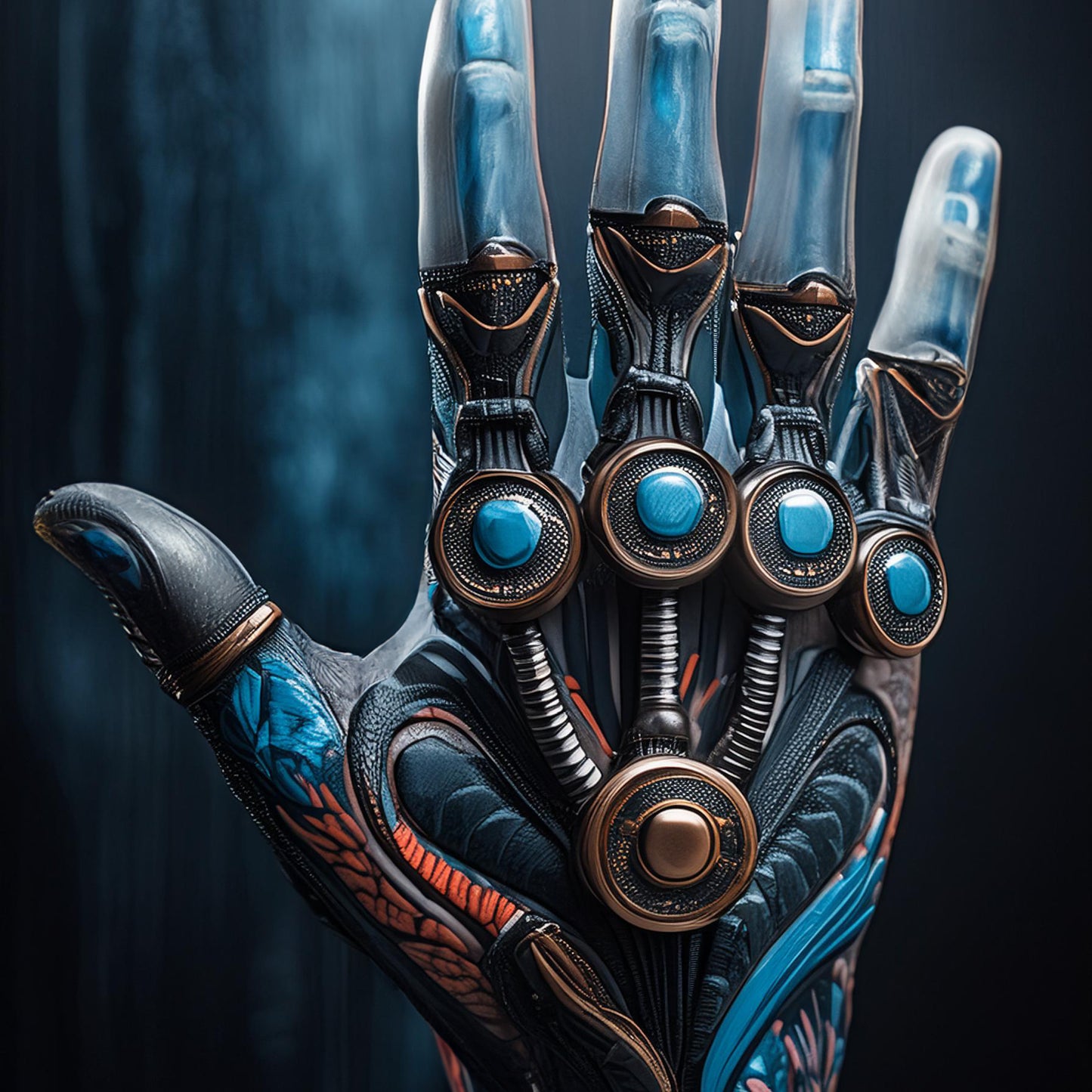 Graphics Sapphire Claw Artse gloves template perfect for use in art, graphics, and fashion.