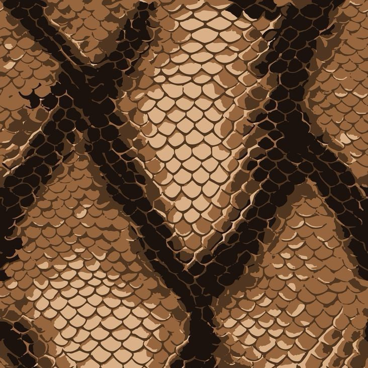 Animated Snake Skin Pattern Drawing Gloves for Tablet