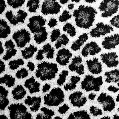 White Leopard Pattern Drawing Gloves for Tablet