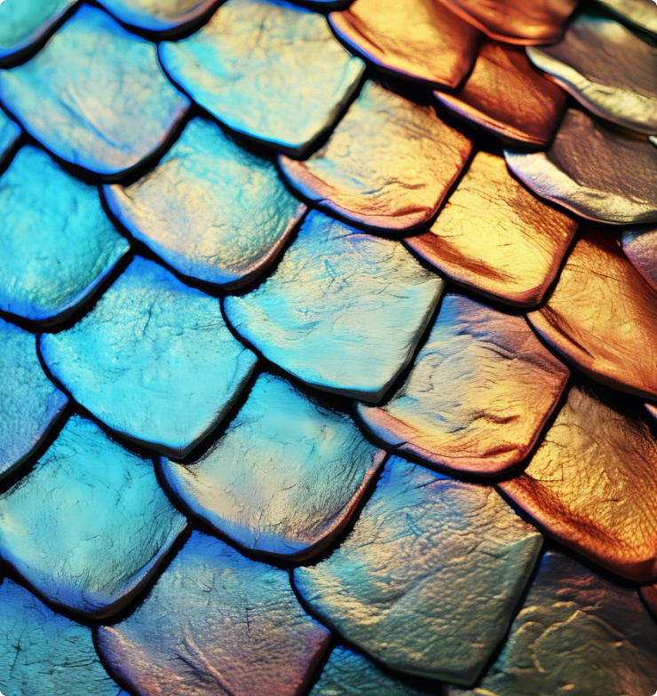 Lizard Scale Artse gloves template perfect for use in art, graphics, and fashion.