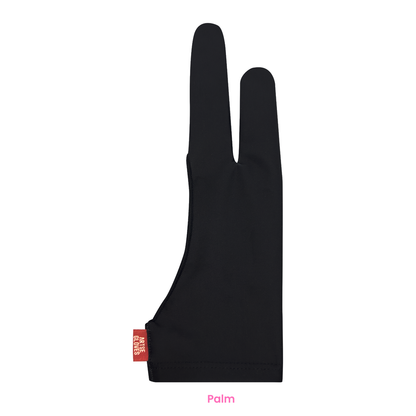 Purple Knitted Pattern Drawing Gloves for Tablet