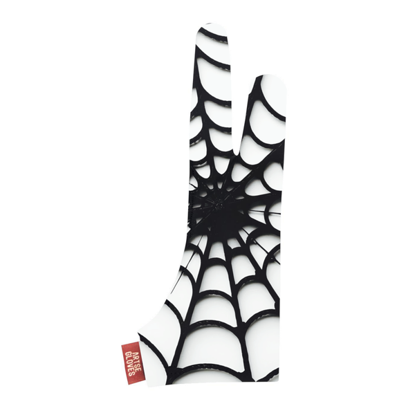 Spidey Web Pattern Drawing Gloves for Tablet